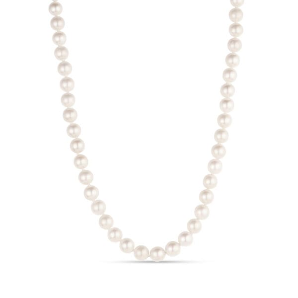 Akoya Pearl Necklace: 14kt Yellow