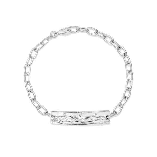 Astral Peaks Bracelet: Silver