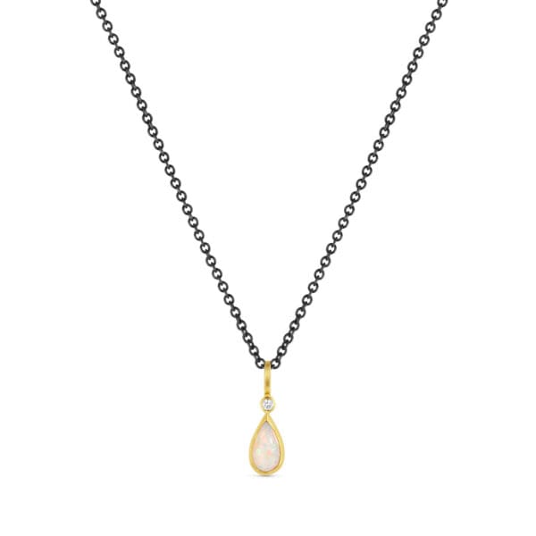 Opal Drop Necklace