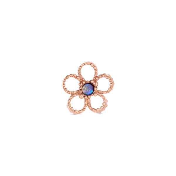 Boheme Flower Pendant: Rose Gold