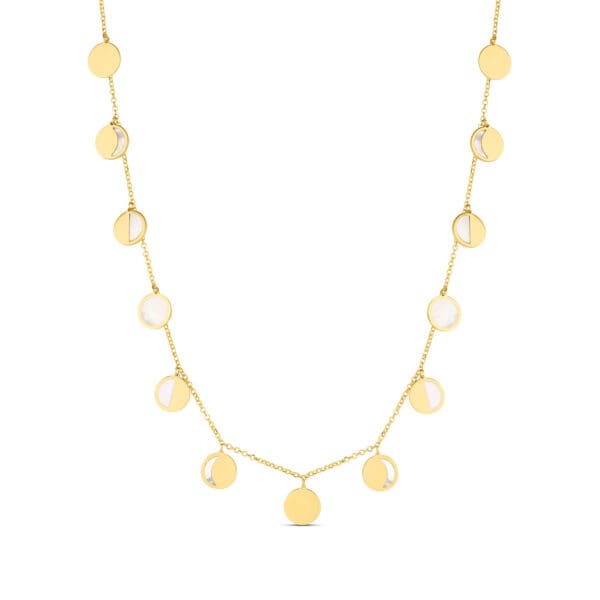 Confetti Lune Mother of Pearl Necklace