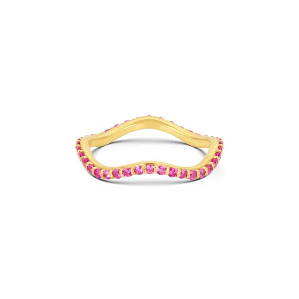 Short Lull Band: Fuschia Sapphire