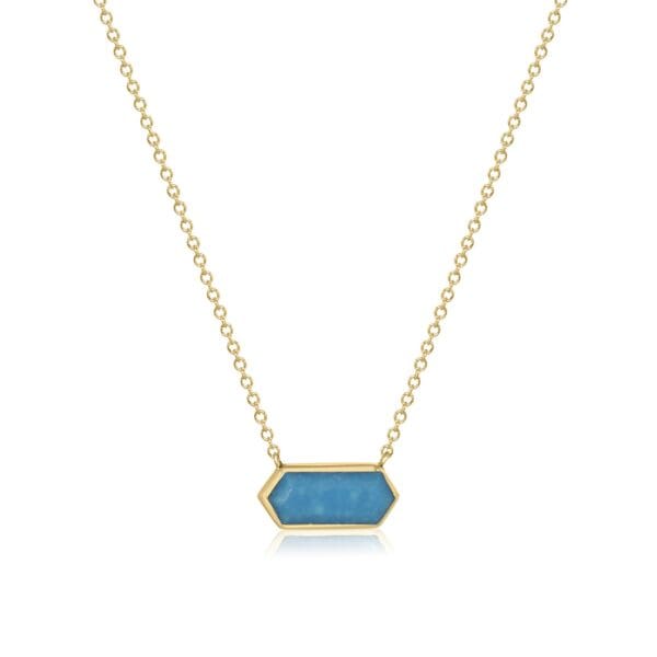 Hexus Necklace: Turquoise