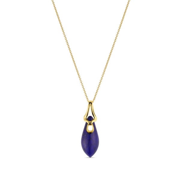 Elongated Tumbler Pendant