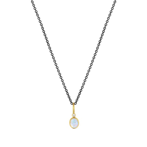 Single Opal Necklace