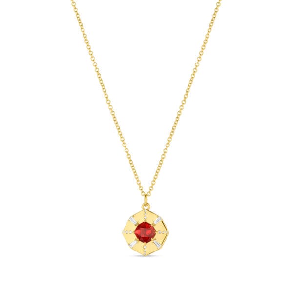 Solvera Vis Sunstone Necklace
