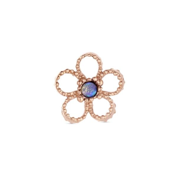 Boheme Flower Pendant: Rose Gold