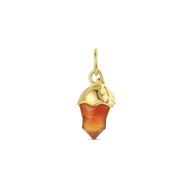 Mini Acorn Charm #1