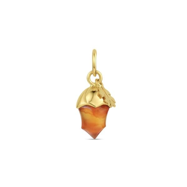 Mini Acorn Charm #2