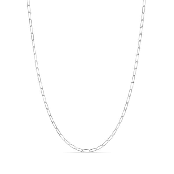 Sterling Silver Paperclip Chain