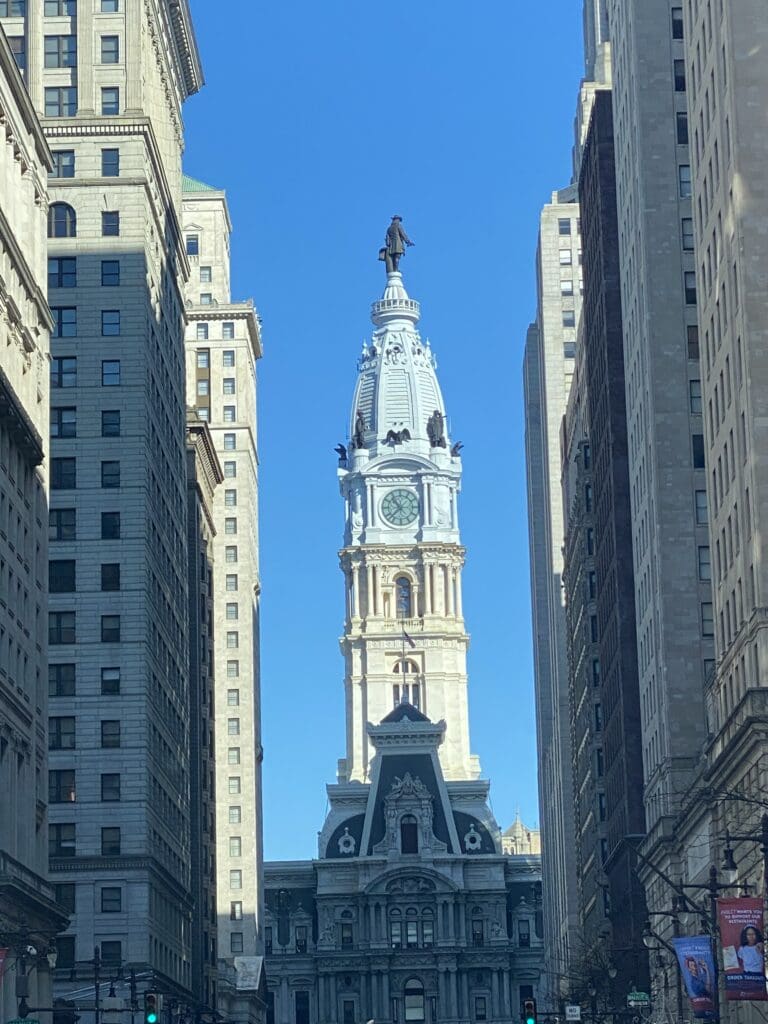The view from Center City in Philly. Photo by Chloe Beaumont.
