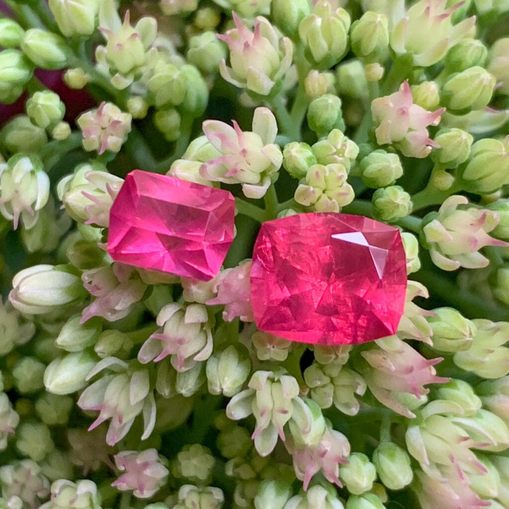 Jedi Spinels colored gemstone jewelry by beaumont jewelry